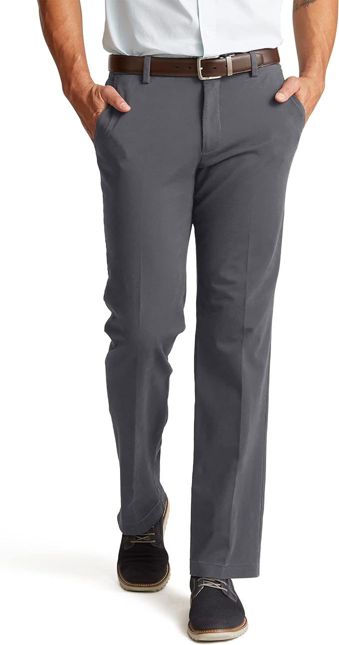 Dockers Men's Straight Fit Workday Khaki Smart 360 Flex Pants (Regular and Big & Tall)