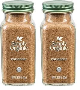 Simply Organic, Coriander Powder, 2.29 Oz (Pack of 2)