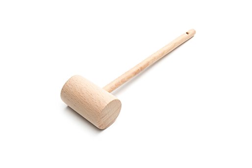 Nantucket Seafood 5960 Crab Mallet, Wood