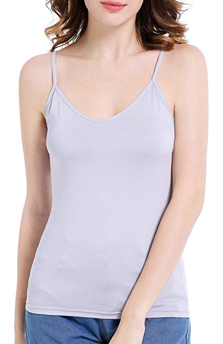 HBY Basic Camisole for Women Cami Tanks Spaghetti Strap Tank Tops