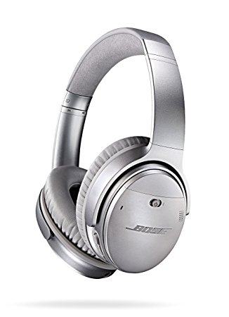 Bose QuietComfort 35 Wireless Headphones (Silver)