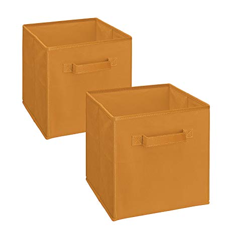 ClosetMaid 11533 Cubeicals Fabric Drawer, Fiesta Orange, 2-Pack