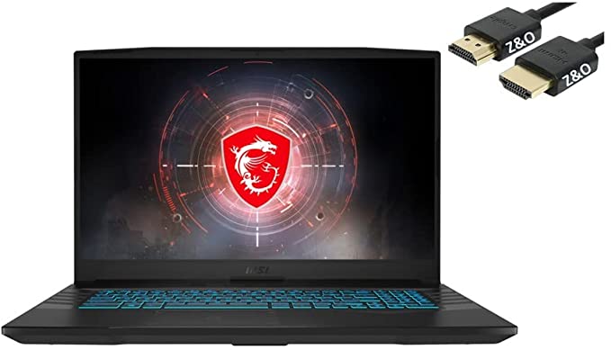 MSI Crosshair 17.3" 144Hz FHD IPS Gaming Laptop, Intel 8-Core i7-11800H(up to 4.6GHz), Geforce RTX 3050 Ti 4GB, Backlit Keyboard, Ethernet, WiFi 6, HDMI, Win10 (32GB RAM I 512GB SSD, 17.3 inch)