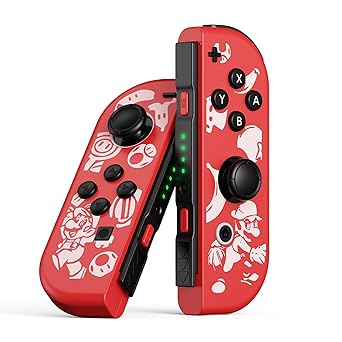 uscoreek Controller for Nintendo Switch/Lite/OLED,Switch L/R Controller with Dual Vibration/Wake-up/Motion Control