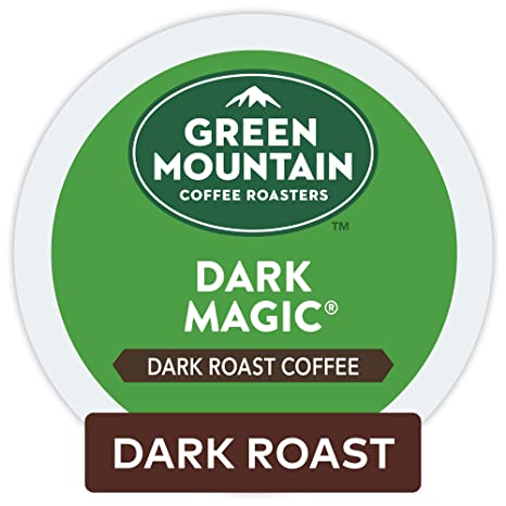 Green Mountain Coffee Keurig Single-Serve K Cup Pods, Dark Roast Coffee, Dark Magic, 48 Count