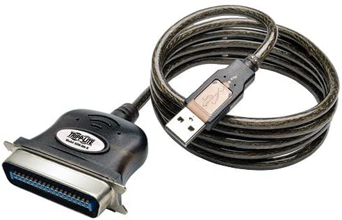 Tripp Lite USB to Parallel Printer Cable (USB-A to Centronics 36-M) 6-ft. (U206-006-R)