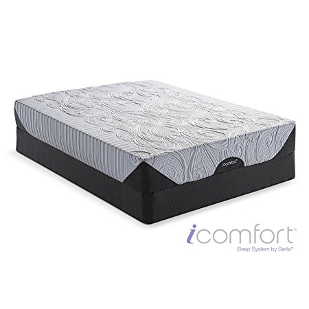 Serta iComfort Genius Everfeel Firm Queen Size Mattress Gel Memory Foam Mattress