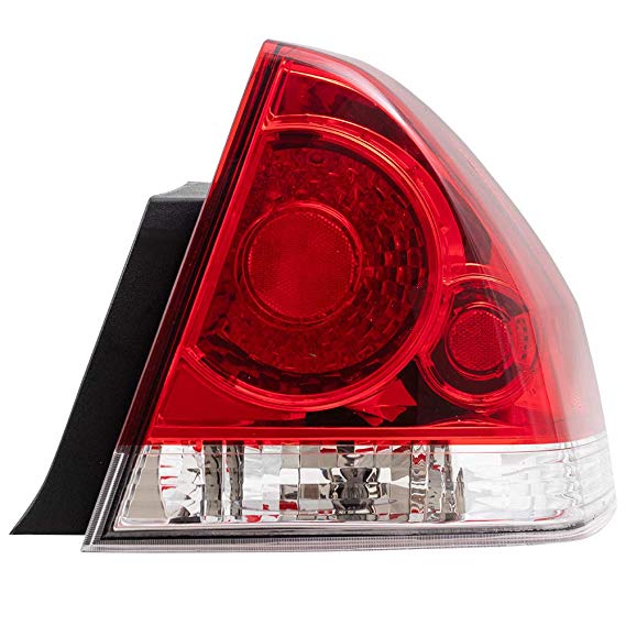 BROCK Passengers Taillight Tail Lamp Replacement for 2006-2013 Impala 25971598