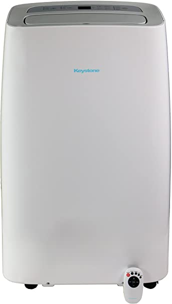 Keystone KSTAP10NA 115V Portable Air Conditioner with "Follow Me" Remote Control for Rooms up to 200-Sq. Ft.