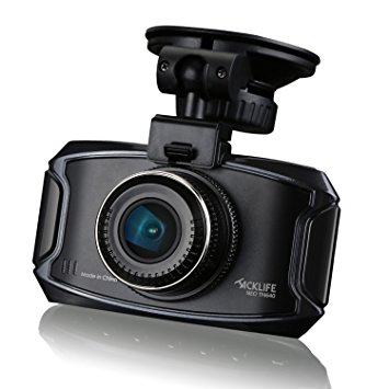 Tacklife Dash Cam Full 1080P HD 170° Super Wide Angle Lens DVR Digital Driving Video Recorder with Collision Detection Emergency Recording G-sensor Night Vision