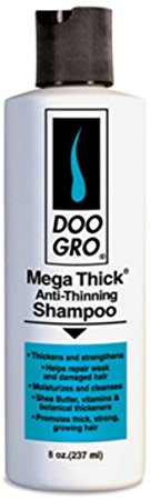 DOO GRO Mega Thick Growth Shampoo, 10 oz (Pack of 6)