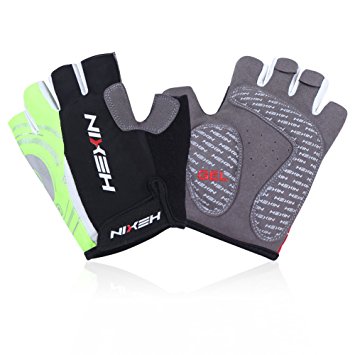 HEXIN Cycling Gloves Mountain Bike Gloves Road Racing Bicycle Gloves Half finger