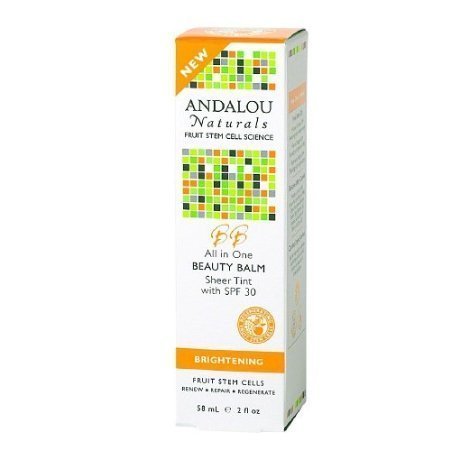 Andalou Naturals All in One Beauty Balm Sheer Tint SPF 30 2 fl oz (58 ml)