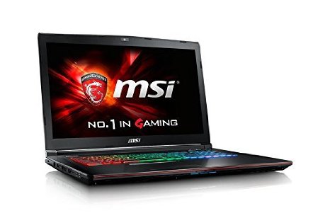 MSI GE72 6QD-033UK Apache Pro 17.3-Inch Gaming Laptop (Intel Core i7-6700HQ 2.60 GHz, 8 GB RAM, 1 TB HDD, Nvidia GeForce GTX 960M, Windows 10)