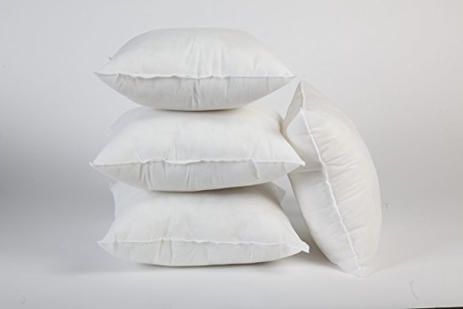 Pile of Pillows Insert Cushion, 26 by 26-Inch, 4-Pack