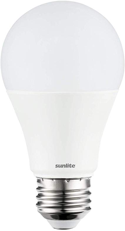 Sunlite 80597-SU LED A19 Super Bright Light Bulb, Dimmable 14 (100 Watt Equivalent), 1500 Lumens, Medium (E26) Base, UL Listed, 1 Pack, 30K - Warm White