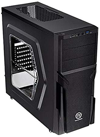 Thermaltake Versa H21 Window SPCC ATX Mid Tower Computer Chassis CA-1B2-00M1WN-00