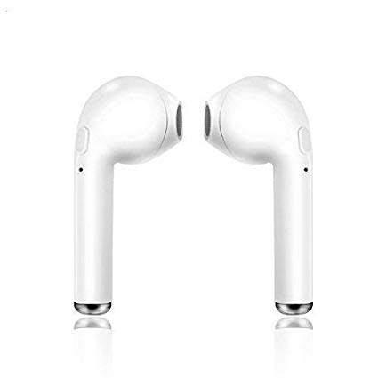 Gaea Bluetooth Earphones True Wireless Earbuds Stereo Bass Headphones for iOS and Android Phone with Charging Cover (Built-in (AIRPOdS Mic