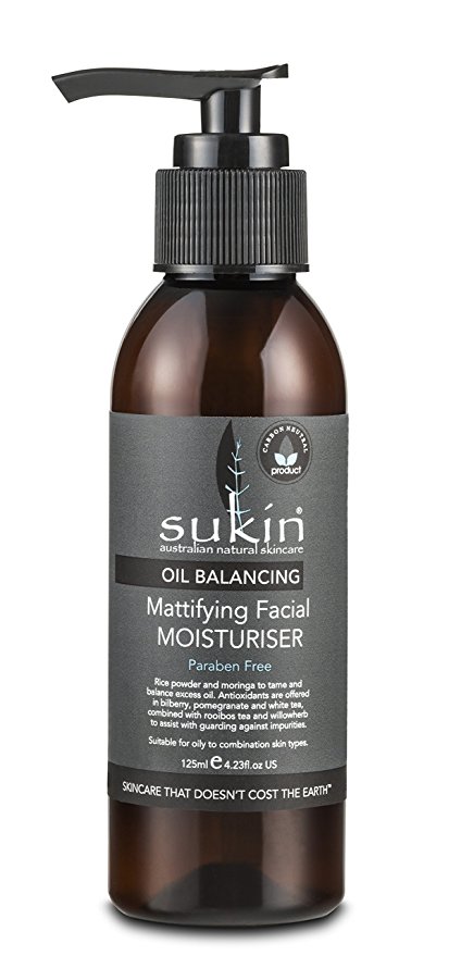 Sukin Oil Balancing Mattifying Facial Moisturiser