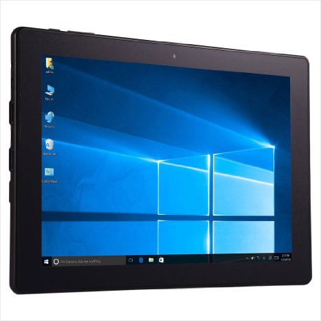 Chuwi Hi10 10'' Windows 10 Ultrabook Tablet PC with Intel Cherry Trail Z8300 Quad-Core CPU IPS 1920 x 1200 Retina Screen 4GB RAM 64GB ROM WiFi HDMI Bluetooth 4.0 USB 3.0 microSD Card Slot