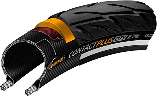 Continental Contact Plus City Reflex Urban Wire Bead Bicycle Tire