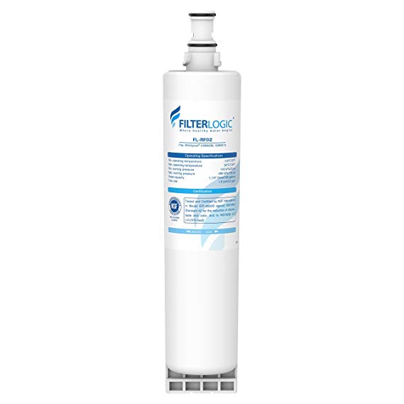 FilterLogic 4396508 Replacement Refrigerator Water Filter, Compatible with Whirlpool 4396508, EDR5RXD1, EveryDrop Filter 5, 4396510, NLC240V, 4396508P, 4392857, WF-4396508, Kenmore 46-9010, 9010