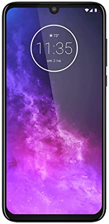 Motorola One Zoom 128GB, 4GB RAM XT2010-1, 48MP Sensor Quad Pixel, 6.4" Full HD  LTE Factory Unlocked Smartphone - International Version (Grey Techno)