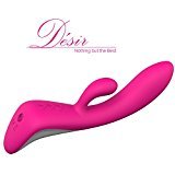 Désir | Triple Pleasure Magic Wand Massager | Wireless and Waterproof | Powerful Rabbit Design for Woman (Rose)