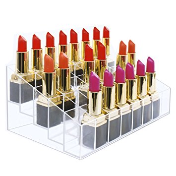 Benbilry 40 Slots Acrylic Lipstick Organizer Display Holder