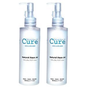 2 PACK of Cure Natural Aqua Gel 250ml - Best selling exfoliator in Japan