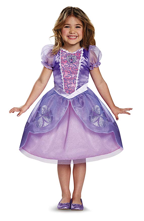 Next Chapter Classic Sofia The First Disney Junior Costume, Large/4-6X