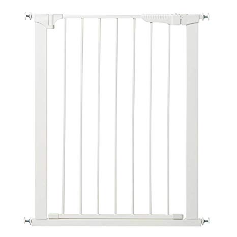 KidCO Tall and Wide Auto Close Gateway, White