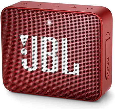 JBL GO2 Ultra Portable Waterproof Wireless Bluetooth Speaker with up to 5 Hours of Battery Life - Red