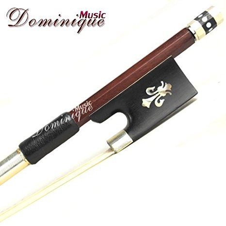 D Z Strad #568 4/4 Top PERNAMBUCO Violin Bow Flower Inlaid-Full Size