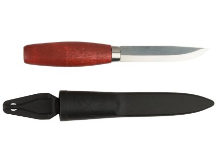 Morakniv Classic No 1 Wood Handle Utility Knife with Carbon Steel Blade, 3.9-Inch