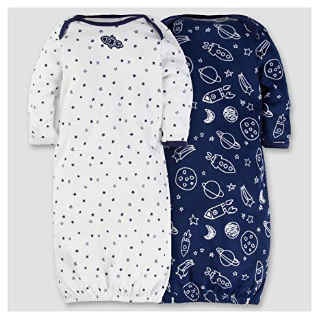 Gerber Baby Boys' 2 Pack Gown