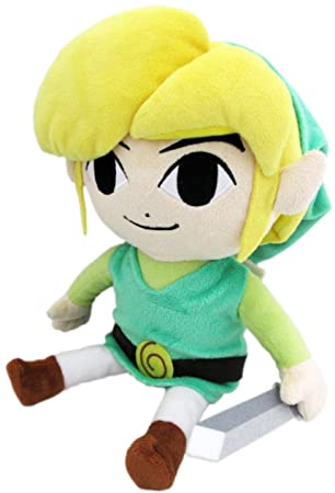 Sanei The Legend of Zelda The Wind Waker 7" HD Link Plush