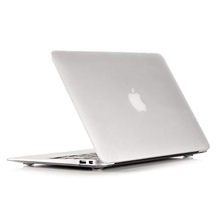 MacBook Air 13 Case A1466 & A1369,RUBAN Plastic Hard Shell Cover for MacBook Air 13.3 inch - Frost White