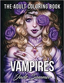 Vampires: The Adult Coloring Book