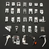 1 X MECOTM 32pcs Domestic Sewing Machine Presser Foot Set For Janome Brother Singer NewHome