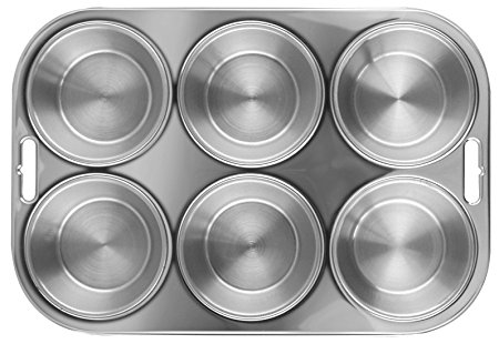 Fox Run Stainless Steel Muffin Pan