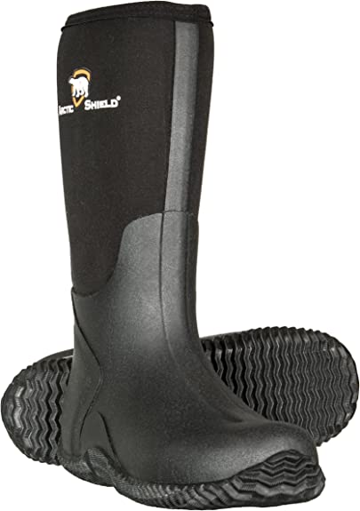 Arctic Shield Waterproof Durable Rubber Neoprene Outdoor Boots