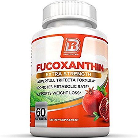 BRI Nutrition Fucoxanthin - Maximum Strength Extract Plus Supplement - 30 Day Supply - 60 Capsules