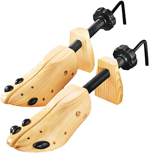 Deluxe Wood Shoe Stretcher, Set of 2