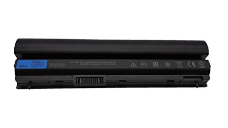 HYTA™ 60WH 11.1V 6Cell New Laptop Battery Replacement for Dell Latitude E6120 E6220 E6230 E6320 E6320xfr E6330 E6430s Series, 312-1241 312-1242