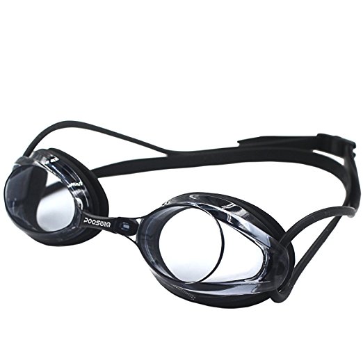 Poqswim Vanquisher 2.0 Mirrored And Clear Lens Swim Goggles