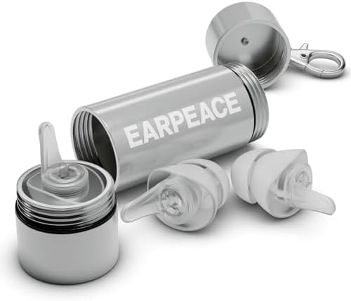 EarPeace Music High Fidelity Concert Ear Plugs - Hearing Protection Earplugs for Musicians, Festivals, and Loud Venues