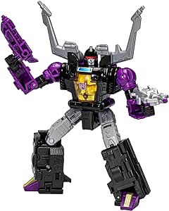 Transformers Toys Legacy Evolution Deluxe Shrapnel Toy, 5.5-inch, Action Figure for Boys and Girls Ages 8 and Up