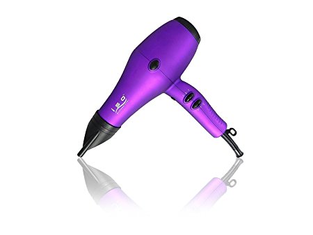 ISO Limited Edition Nano Ionic - 2000w Professional Hair Dryer - Purple by ISO Beauty