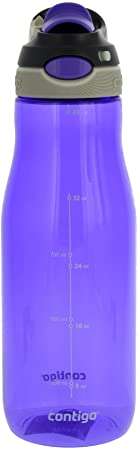 Contigo AUTOSPOUT Water Bottle – Chug, 40oz – Perfect for One Handed Drinking – Leak-Proof, Spout Shield - Grapevine Purple